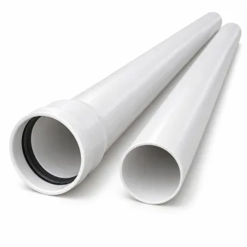 Tubería PVC junta de goma alcantarillado