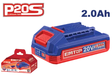 Bateria Litio 20V, 2Amp
