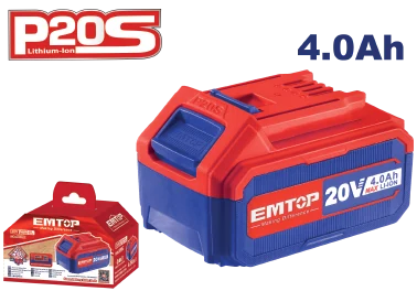 Bateria Litio 20V, 4Amp