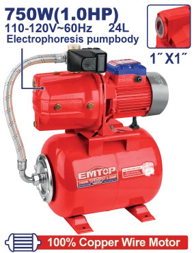 Bomba Jet Tanque+Switch 1Hp