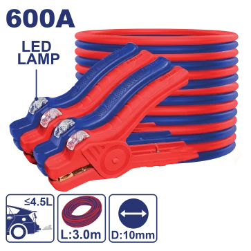 Cable Jompear Bateria 3.0 Mt C/Luz Led