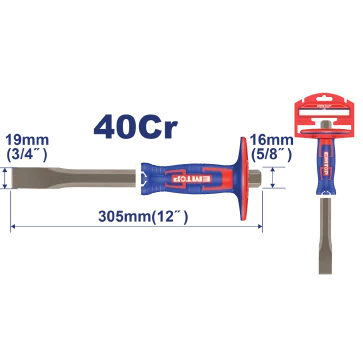 Cincel Plano 12" Industrial