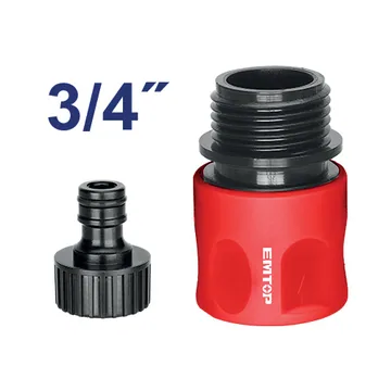 Conector 3/4" Macho Llave A Manguera