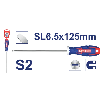 Destornillador 1/4'' X 6'' Pl