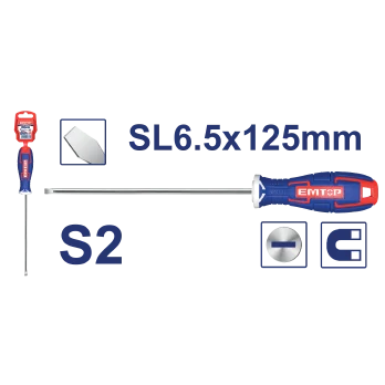 Destornillador 1/4'' X 6'' Pl