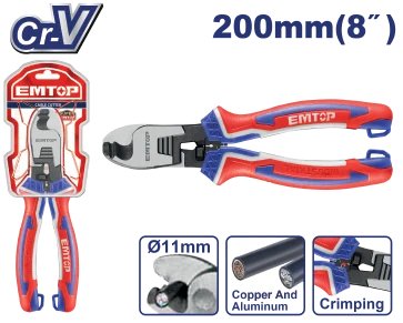 Pinza Corta Cables 8''