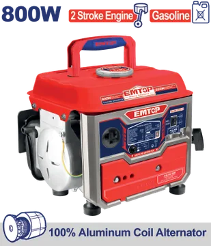 Planta Eléctrico 800W Gasolina