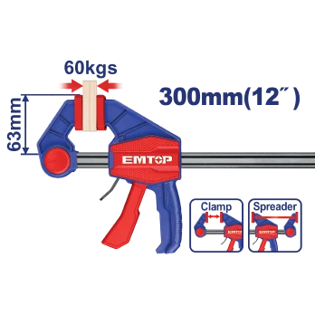 Prensa Plast T/Pistola 12"