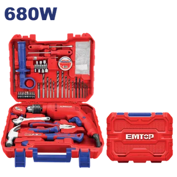 Taladro Mart 680W Kit Herram 122 Pzas