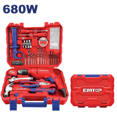 Taladro Mart 680W Kit Herram 122 Pzas