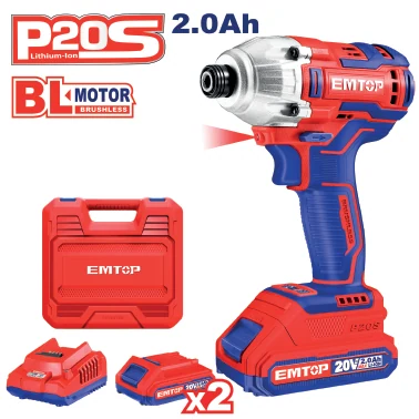 Atornillador Inalámbrico 20V 1/4" + 2 Bater