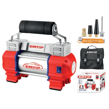 Compresor Carro 12V C/Maletin
