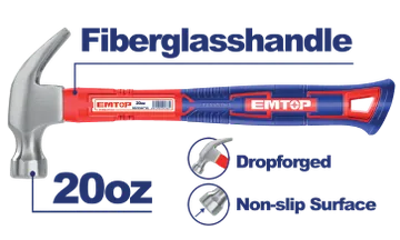Martillo Carpintero Fibra 20 Onz
