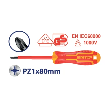 Destornillador 1000V 3" Estria Pz1