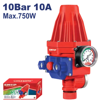 Control Automatico Bomba 110V-120V C/Manom