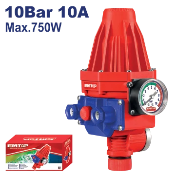 Control Automatico Bomba 110V-120V C/Manom