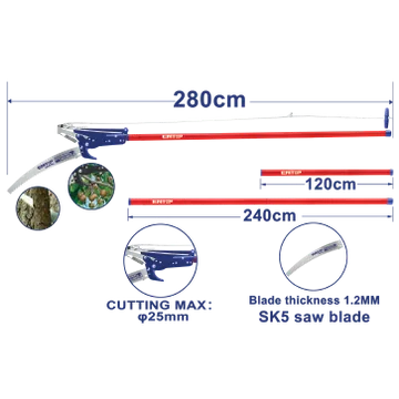 Cortador Ramas 14" C/Man- Go Extensible