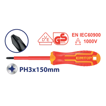 Destornillador Ph3X150Mm Estria 1000V