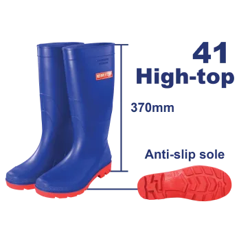 Bota Goma Azul No 7(41)