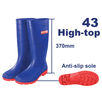 Bota Goma Azul No 9(43)