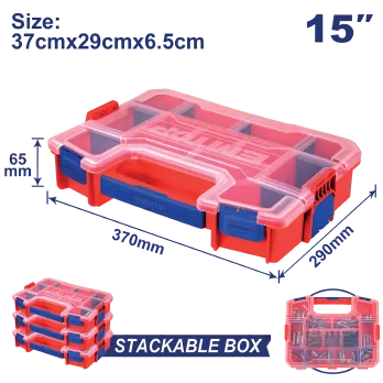 Organizador Plast 10 Compartimientos 15"
