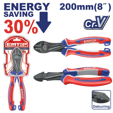 Pinza Corte Diag 8" Cr-V