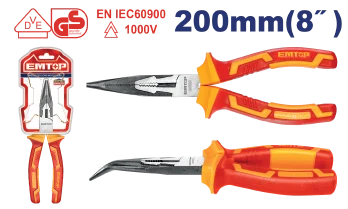 Pinza Punta Curva 1000V