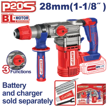 Taladro Rot Mart Inalámbrico 1 1/4''20V 4.5J S/B