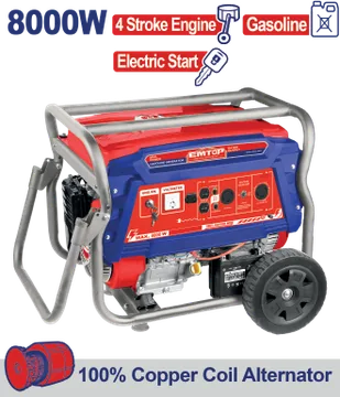 Planta Eléctrico 8000W Gasoli- Na 110-220V