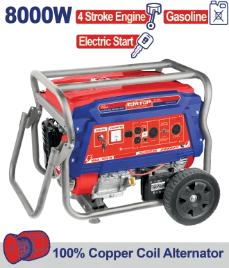 Planta Eléctrico 8000W Gasoli- Na 110-220V