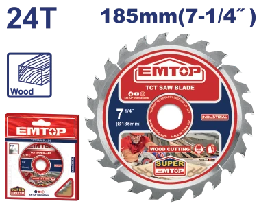 Disco Sierra Madera 7 1/4" (24D) 24T