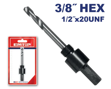 Mandril P/Cortacirculo 3/8"