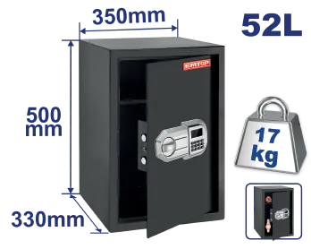 Caja Fuerte 20"X14"X13" Cms