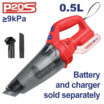 Aspiradora Inalambrica 20V 0.5L S/Bateria