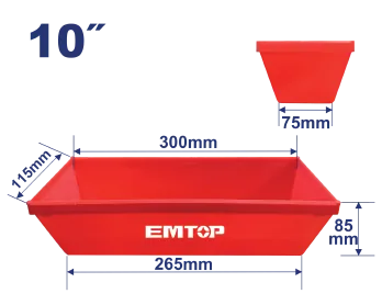 Bandeja P/Yeso 10" Top Value