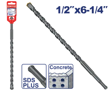 Barrena Concreto Sds Plus 1/2''X6 1/4"