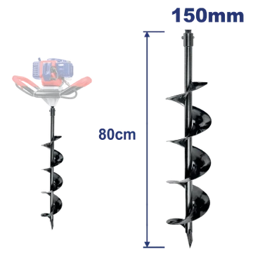 Barrena Excavadora 150 Mm