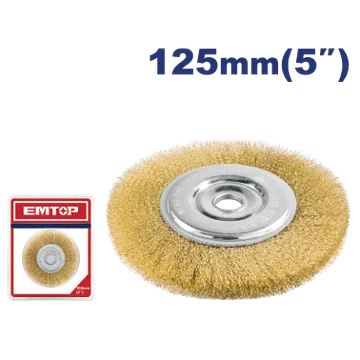 Cepillo Acero Pulidora 5" Plano