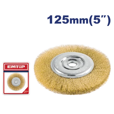 Cepillo Acero Pulidora 5" Plano