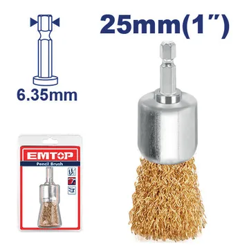 Cepillo Acero Taladro 1" Copa