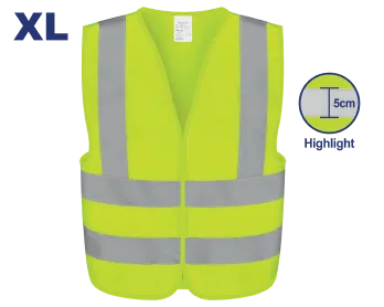 Chaleco Segur Amarillo Reflectivo Top Value