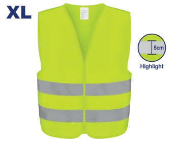 Chaleco Segur Amarillo Reflectivo Top Value