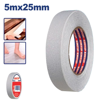 Cinta Antidesliz Clear 1"X16' Top Value