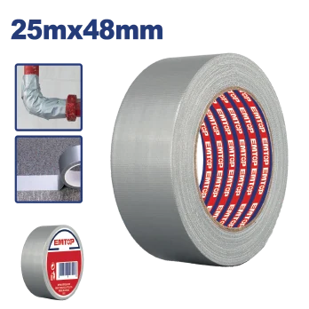 Cinta Ductos Aluminio 2"X25Mts Top Value