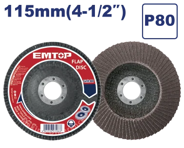 Disco Flap 4 1/2" G 80