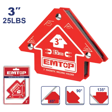 Escuadra Magnetica 3" 25 Lbs
