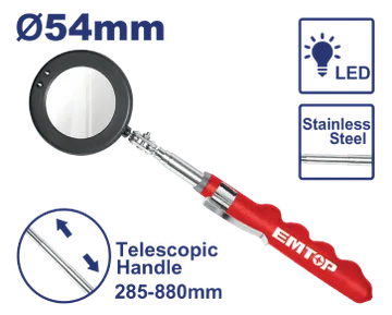 Espejo Telecopico C/Luz Led