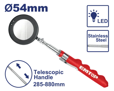 Espejo Telecopico C/Luz Led