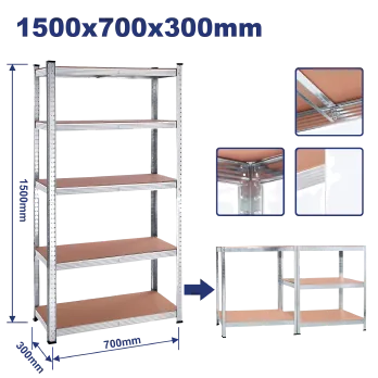Estante Ajustable 4' 175 Kgstop Value