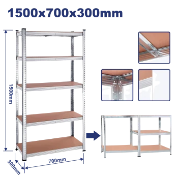 Estante Ajustable 4' 175 Kgstop Value